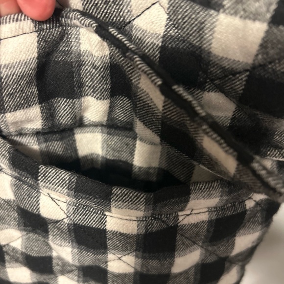 NWT Medium Quilted buffalo Check Jacket from B Boutique By Evergreen. Christmas - Picture 6 of 7